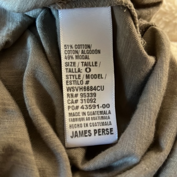 NWT James Perse Women’s Standard Dress 0 - Picture 5 of 5